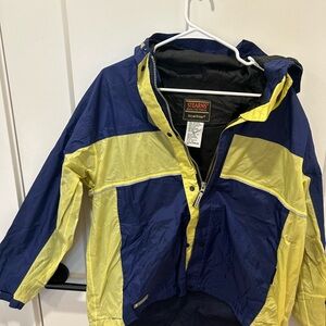 Men’s Blue and Yellow Jacket